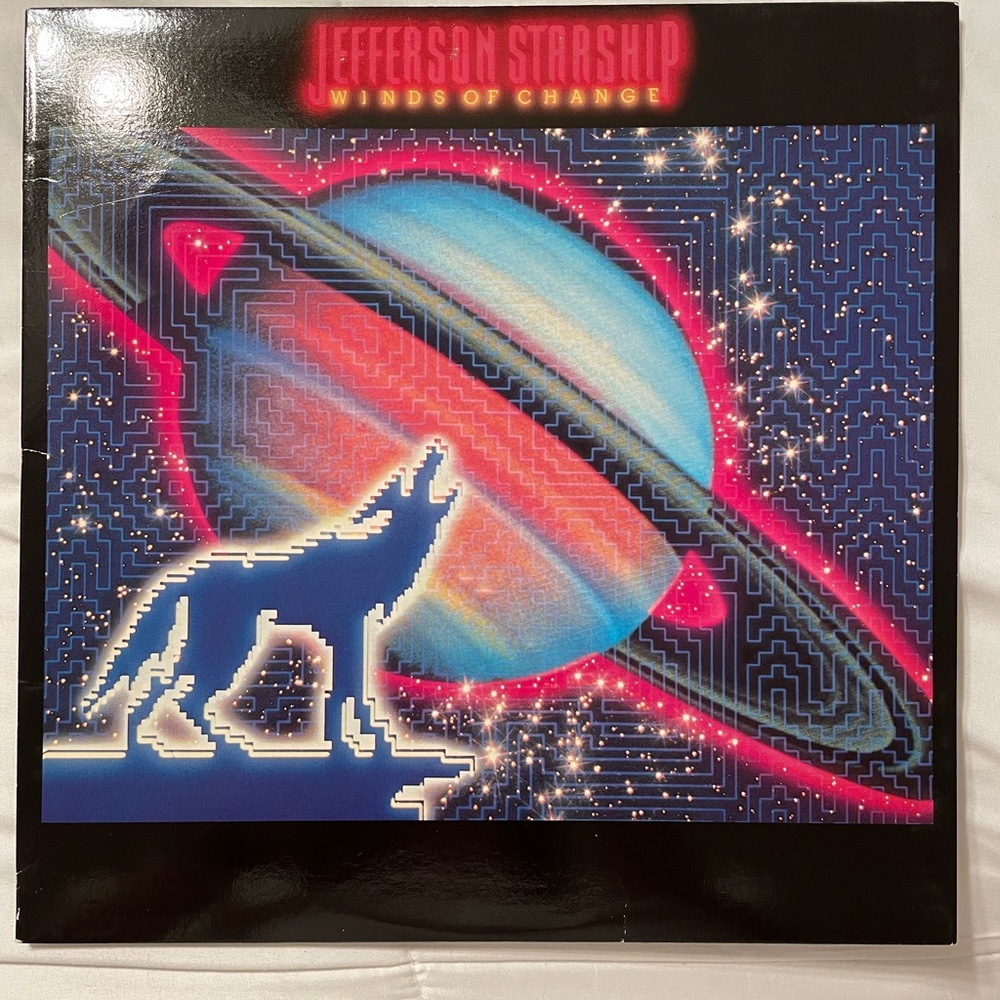 Jefferson Starship “Winds of Change” vinyl album, 12”